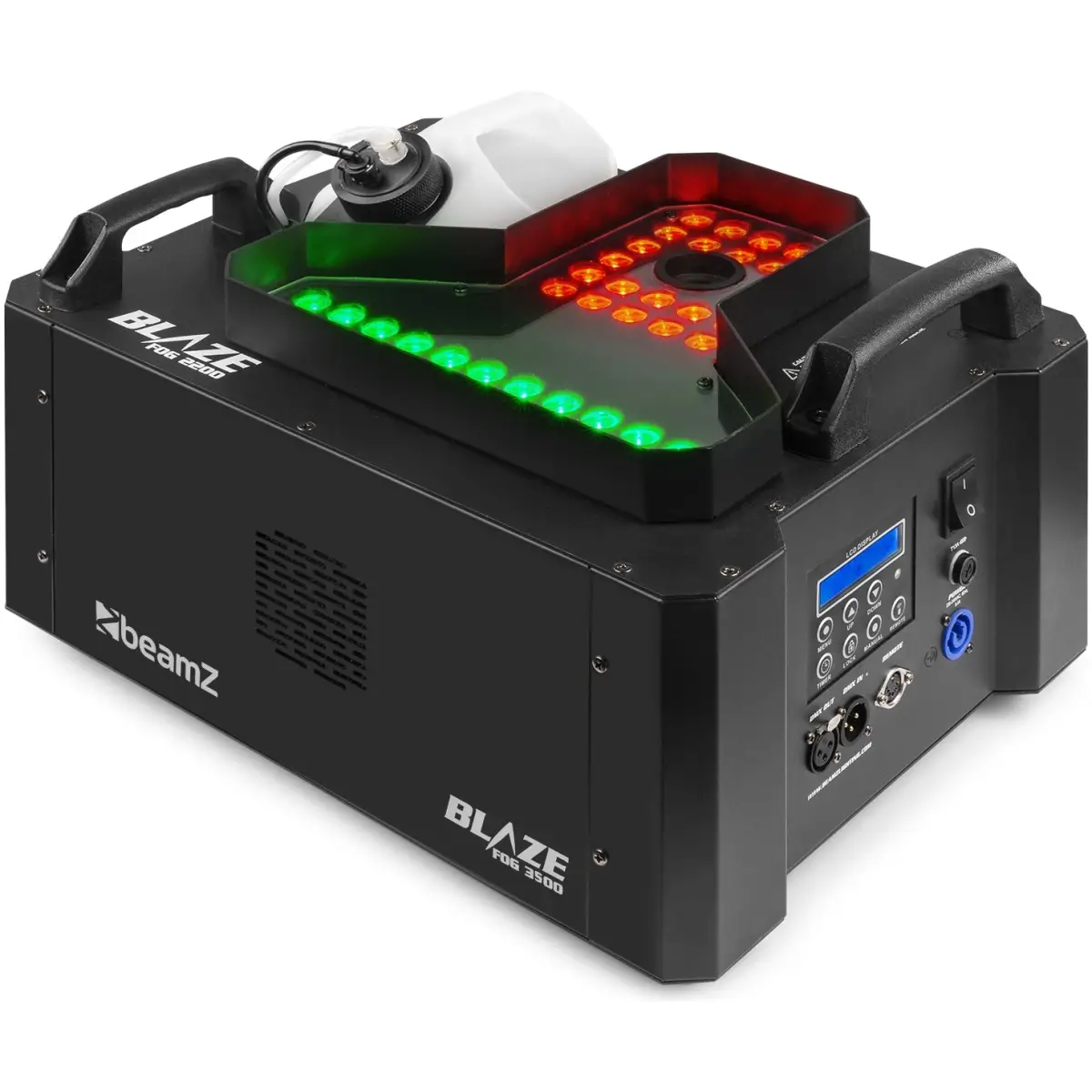 Beamz BLAZE2200 Vertical Fog Machine 2200W Rgba 48X 4W - Image 4