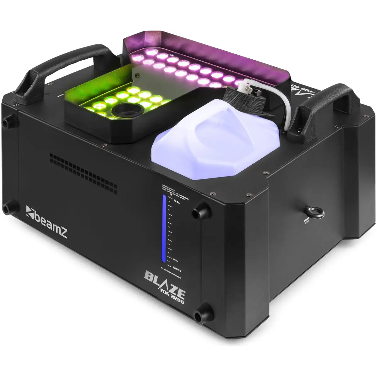 Beamz BLAZE2200 Vertical Fog Machine 2200W Rgba 48X 4W - Image 2