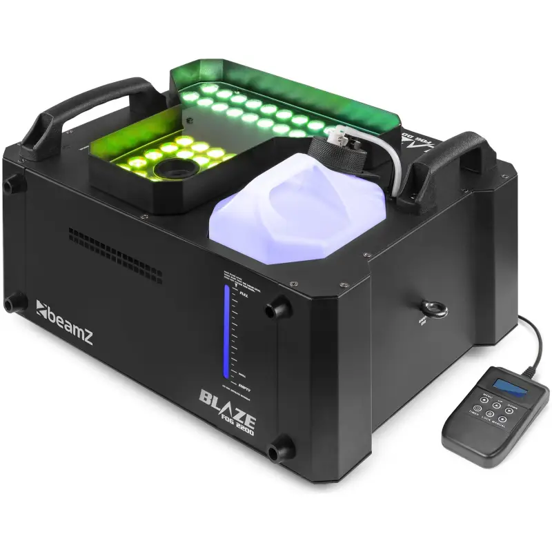 Beamz BLAZE2200 Vertical Fog Machine 2200W Rgba 48X 4W
