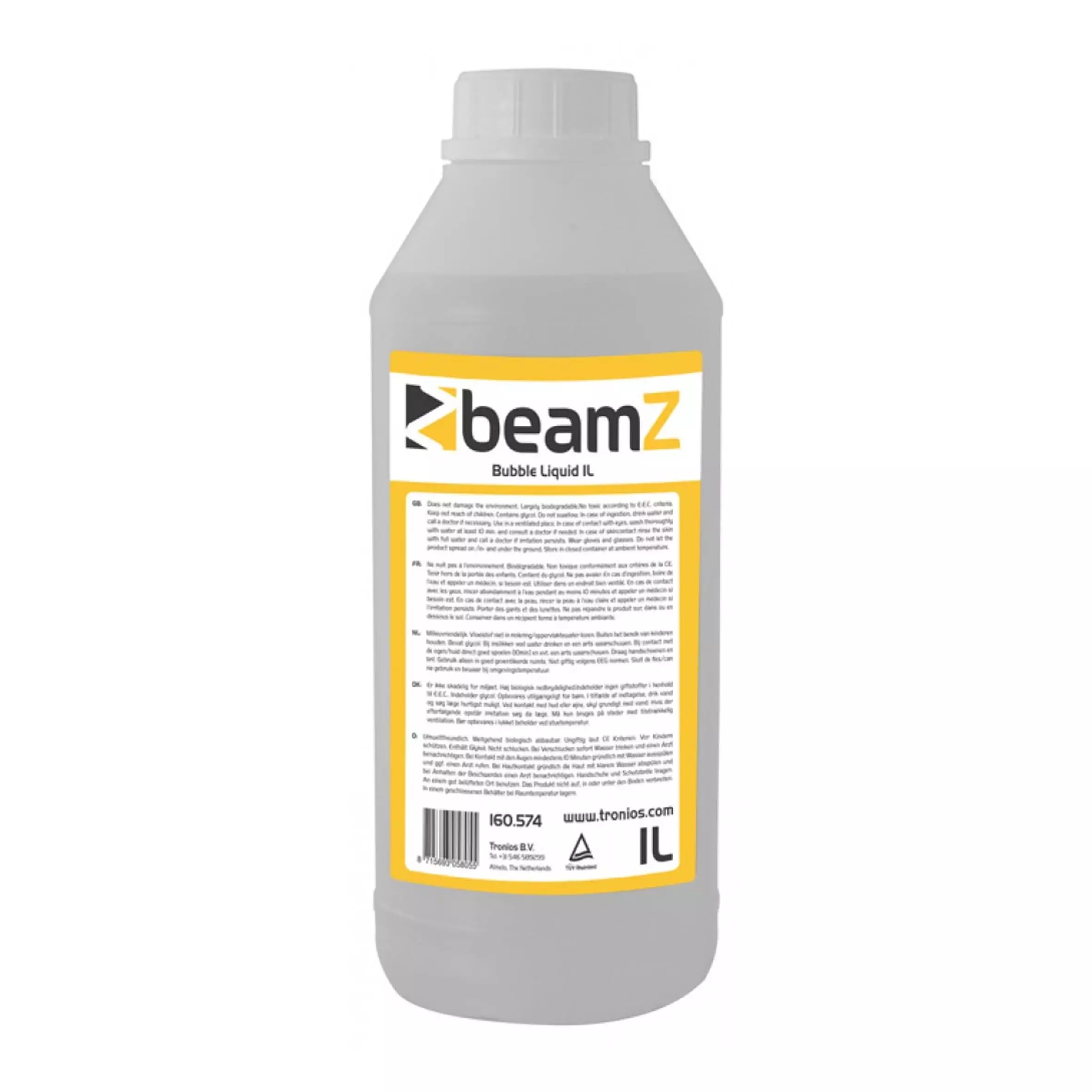 160574B_1 Beamz FBL1 Bubble Fluid 1L - Image 1