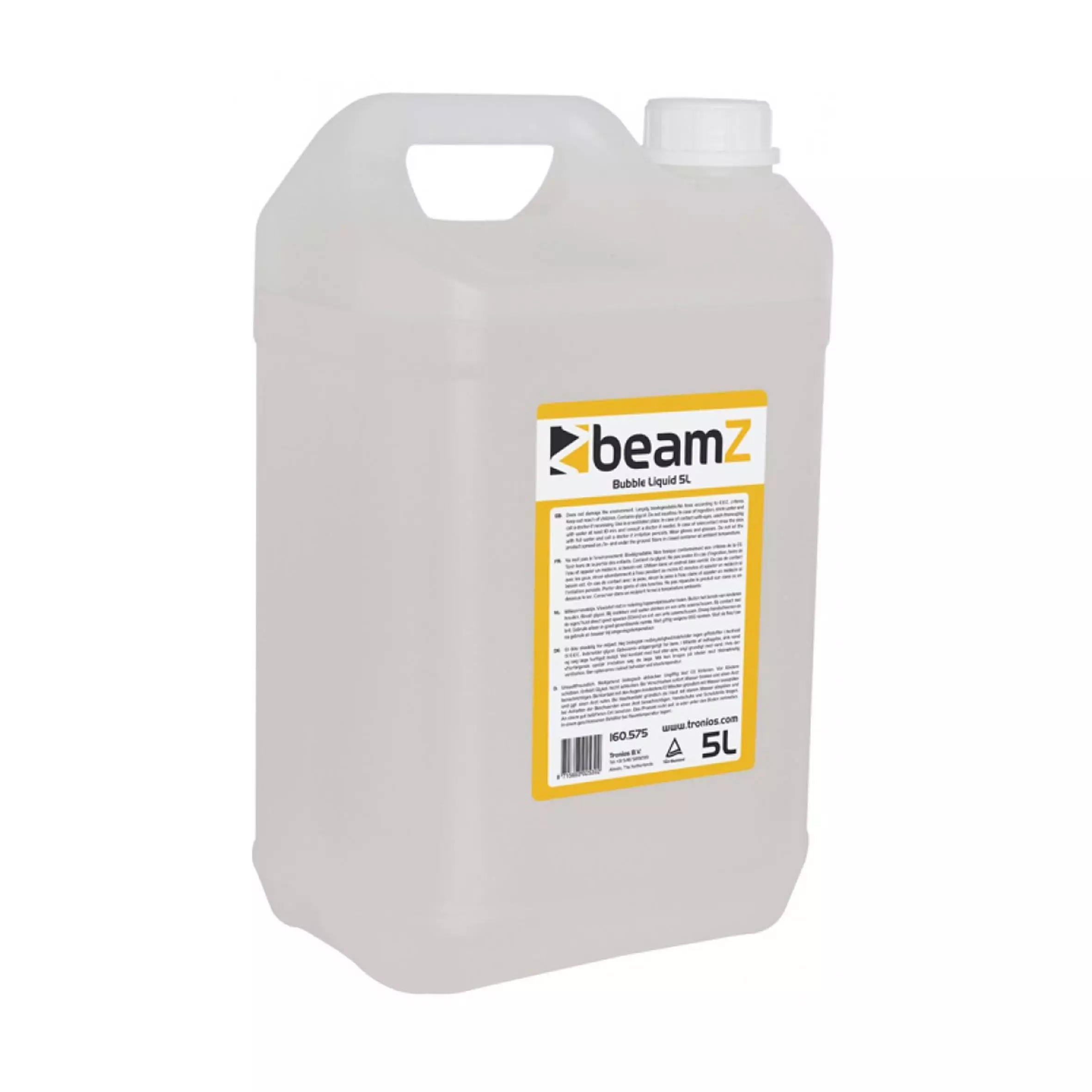 160575B Beamz FBL5 Bubble Fluid 5L - Image 1