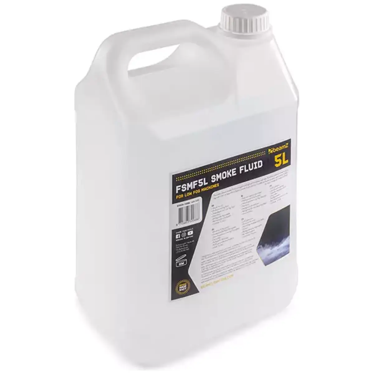 Beamz FSMF5L Low Level Fog Fluid 5L - Image 2