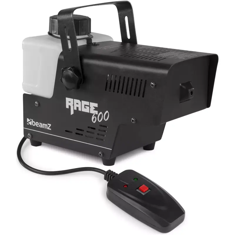 Beamz RAGE600I Smoke Machine 600W Wired Remote