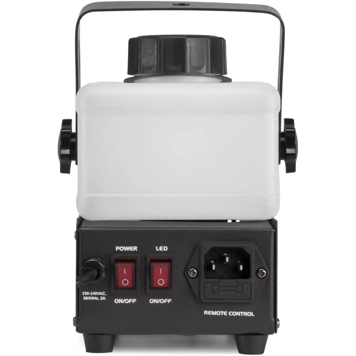 Beamz RAGE600LED Smoke Machine 600W Amber 3X 1W Wireless Remote - Image 5