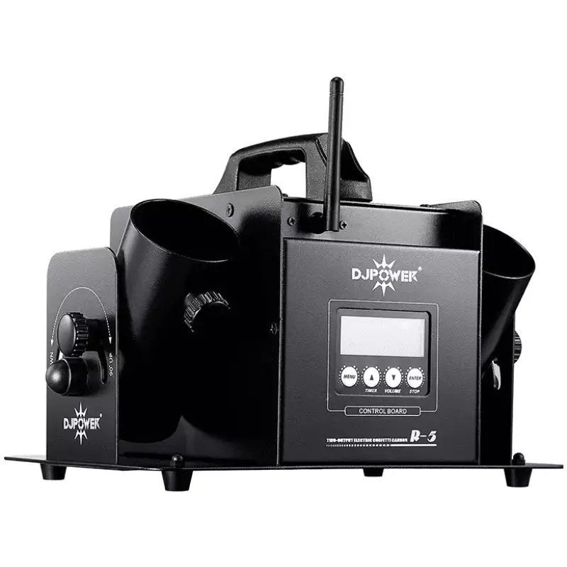Djpower R - 5 DUAL - Output Electric Confetti Launcher