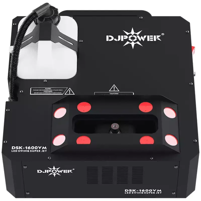 Djpower Dsk - 1600VM LED Swing Super Jet Vertical Fog Machine 1600W