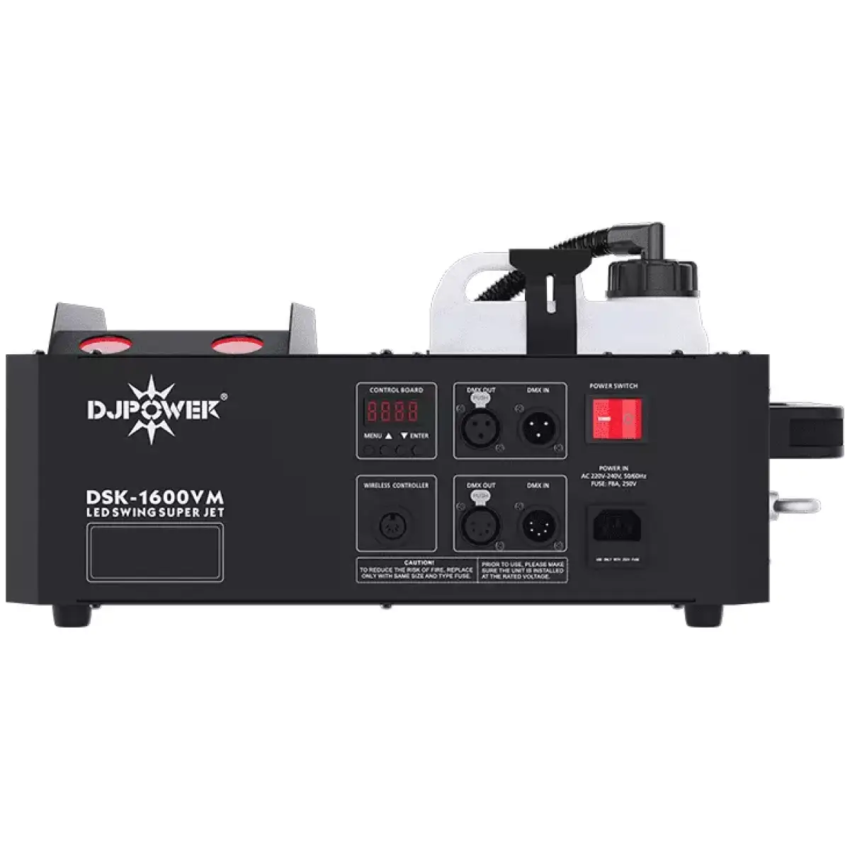 Djpower Dsk - 1600VM LED Swing Super Jet Vertical Fog Machine 1600W - Image 2