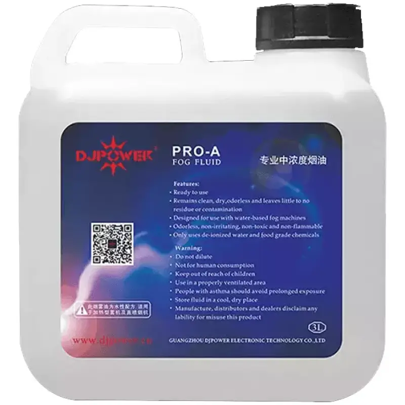 Djpower Pro - A MID DENSITY FOG FLUID 3L