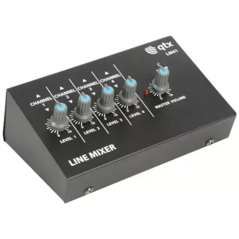 Qtx - Mini Line Level Mixers