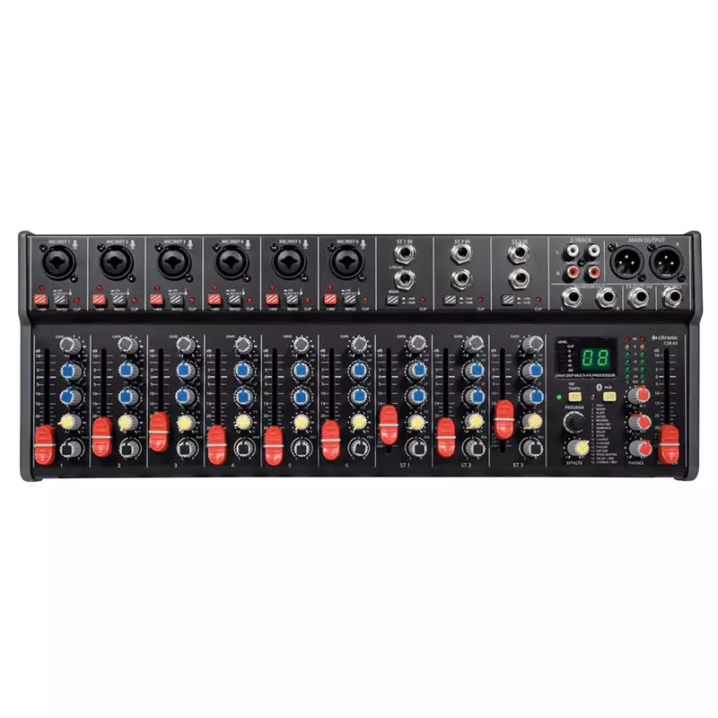170809CT_1 Citronic Csr - 63 19IN MUSIC MIXER 9 - Ch Dsp/bt - Image 1