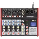 Citronic - Csm - 6 Music Mixer With BT/USB/MP3