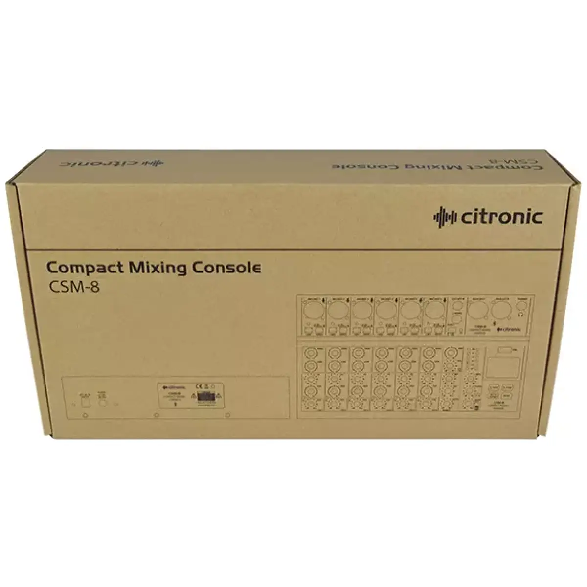 Citronic - Csm - 8 Music Mixer With BT/USB/MP3 - Image 5