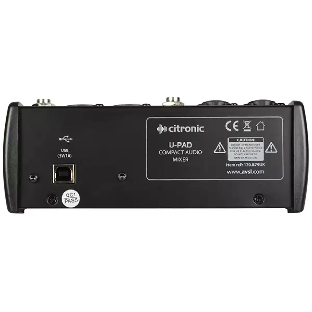 Citronic - Qtx - U - Pad Compact Music Mixer Usb Interface - Image 4