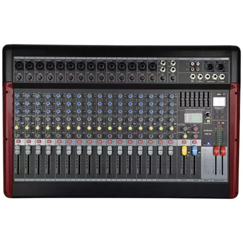 Citronic - Csx - 18 Music Mixer USB/MP3/BT With Dsp And Recorder