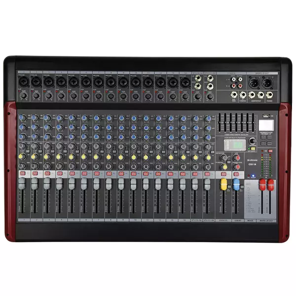 170885CT_1 Citronic - Csx - 18 Music Mixer USB/MP3/BT With Dsp And Recorder - Image 1