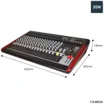 Citronic - Csx - 18 Music Mixer USB/MP3/BT With Dsp And Recorder - Image 4