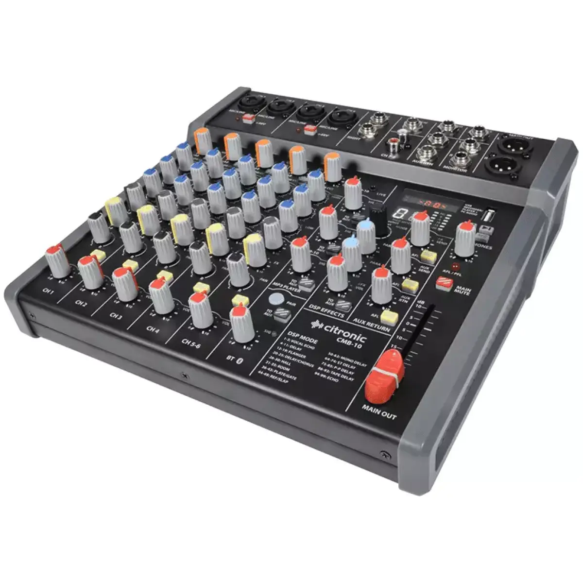 Citronic Cmb - 10 MUSIC MIXER 5 - Ch Dsp/bt/usb/pc - Image 2