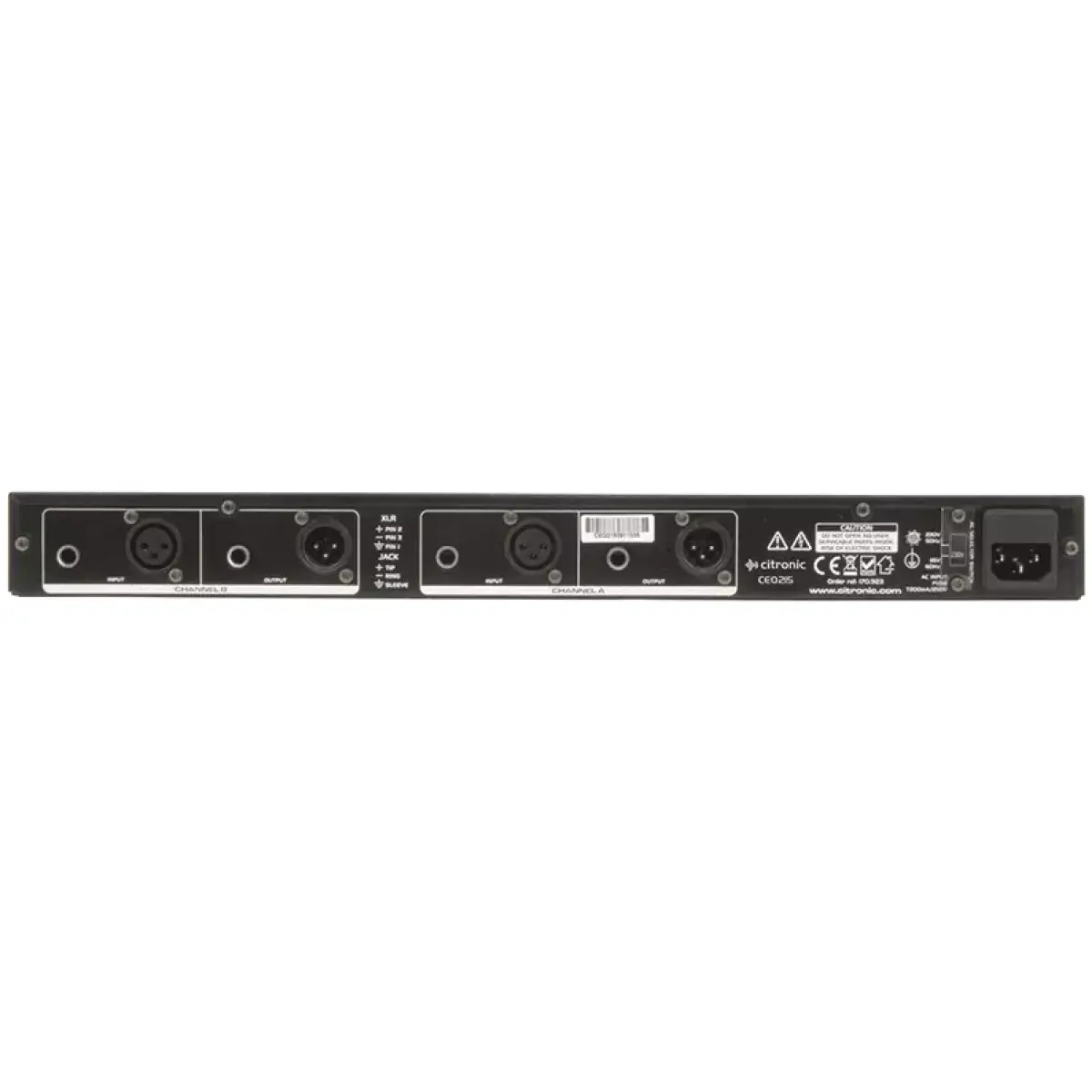 Citronic - CEQ215 DUAL 15 - Band Graphic Eq - Image 3