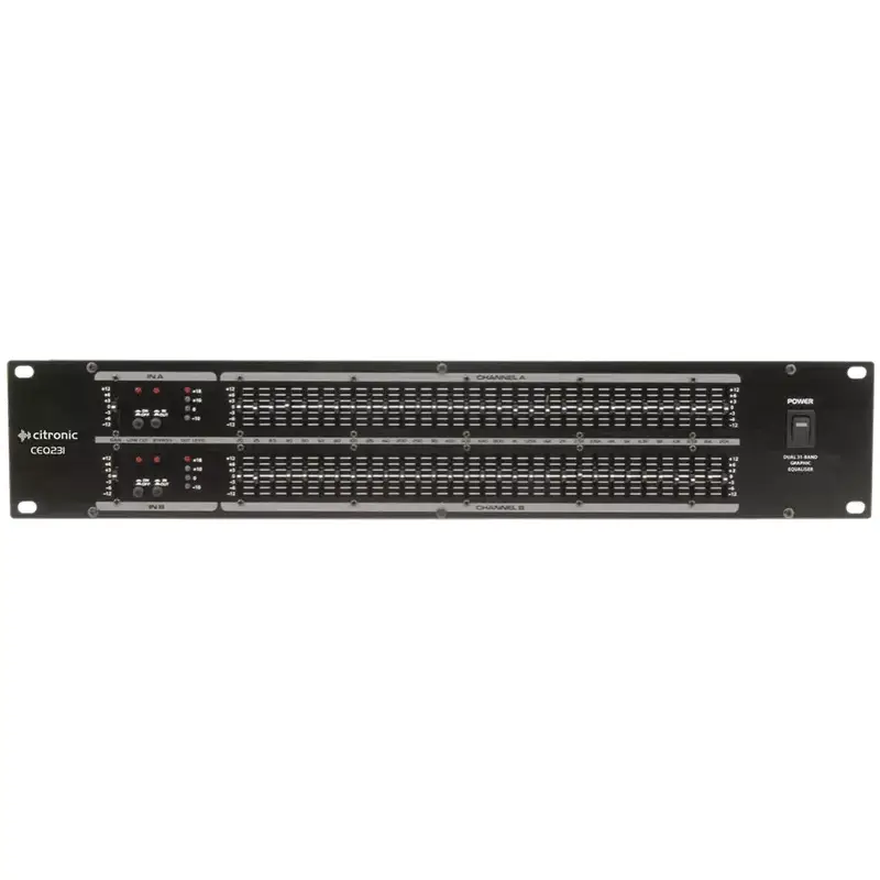 Citronic - CEQ231 DUAL 31 - Band Graphic Eq