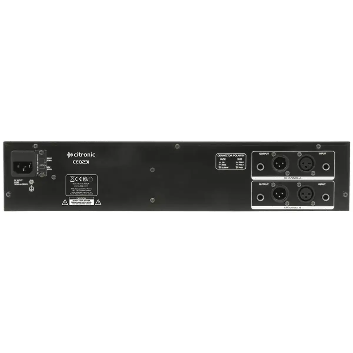 Citronic - CEQ231 DUAL 31 - Band Graphic Eq - Image 3