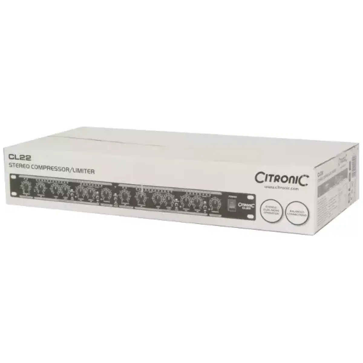 Citronic - CL22 Stereo Compressor / Limiter / Gate - Image 4