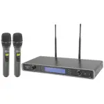Citronic RU210 - H Dual Handheld Microphone Uhf 863 - 865MHZ