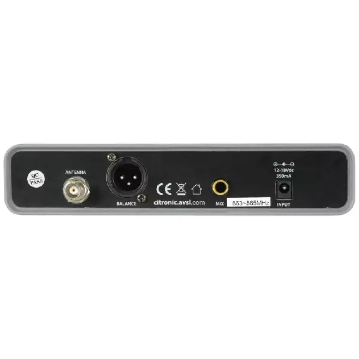 Citronic RU105 - H Handheld Microphone Uhf 863 - 865MHZ - Image 4