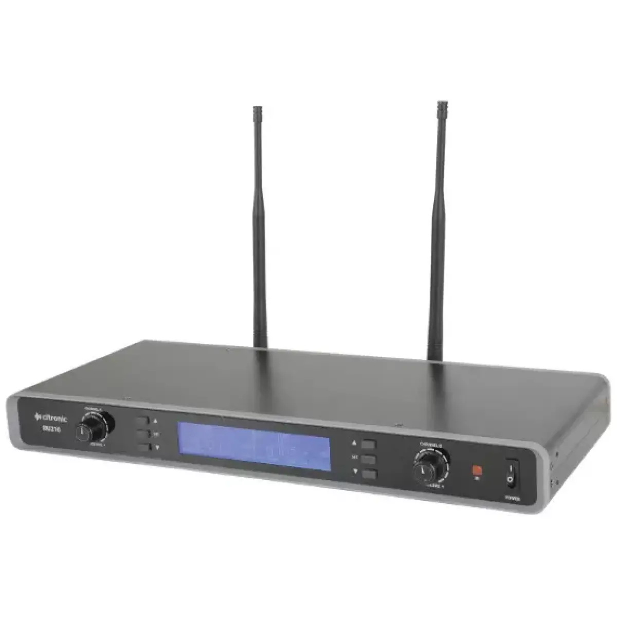 Citronic RU210 - N Dual Lapel Microphone Uhf 863 - 865MHZ - Image 2