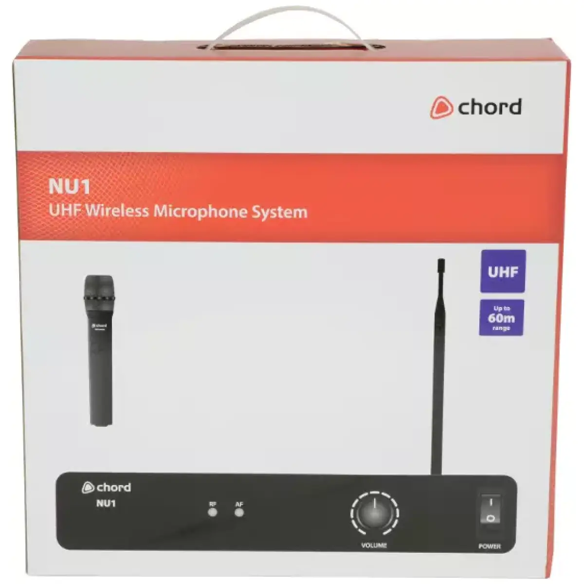 Chord NU1 - H Handheld Microphone Uhf 863.1MHZ - Image 9