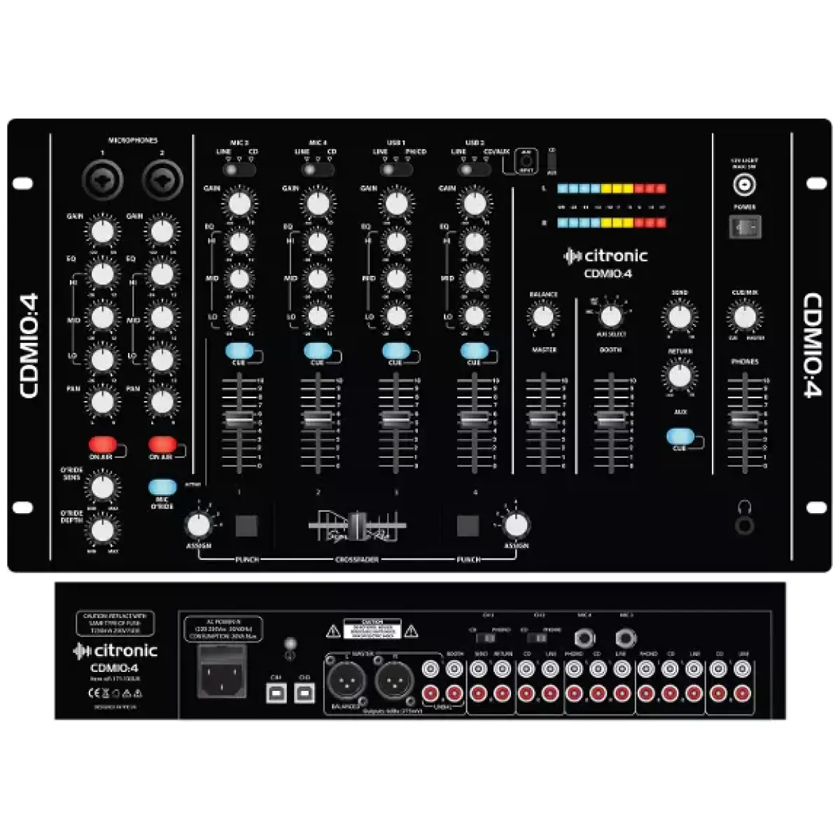 Citronic - CDM10:4 Usb Mixer - Image 5