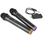 Qtx U - Mic - 863.2+864.8 Dual Handheld Microphone Uhf 863.2MHZ + 864.8MHZ