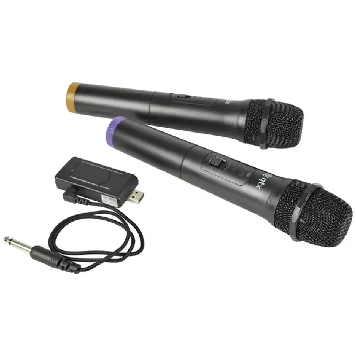 Qtx U - Mic - 863.2+864.8 Dual Handheld Microphone Uhf 863.2MHZ + 864.8MHZ - Image 2