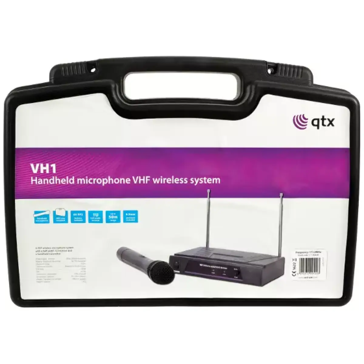 Qtx VH1 Handheld Microphone Vhf 173.8MHZ - Image 4