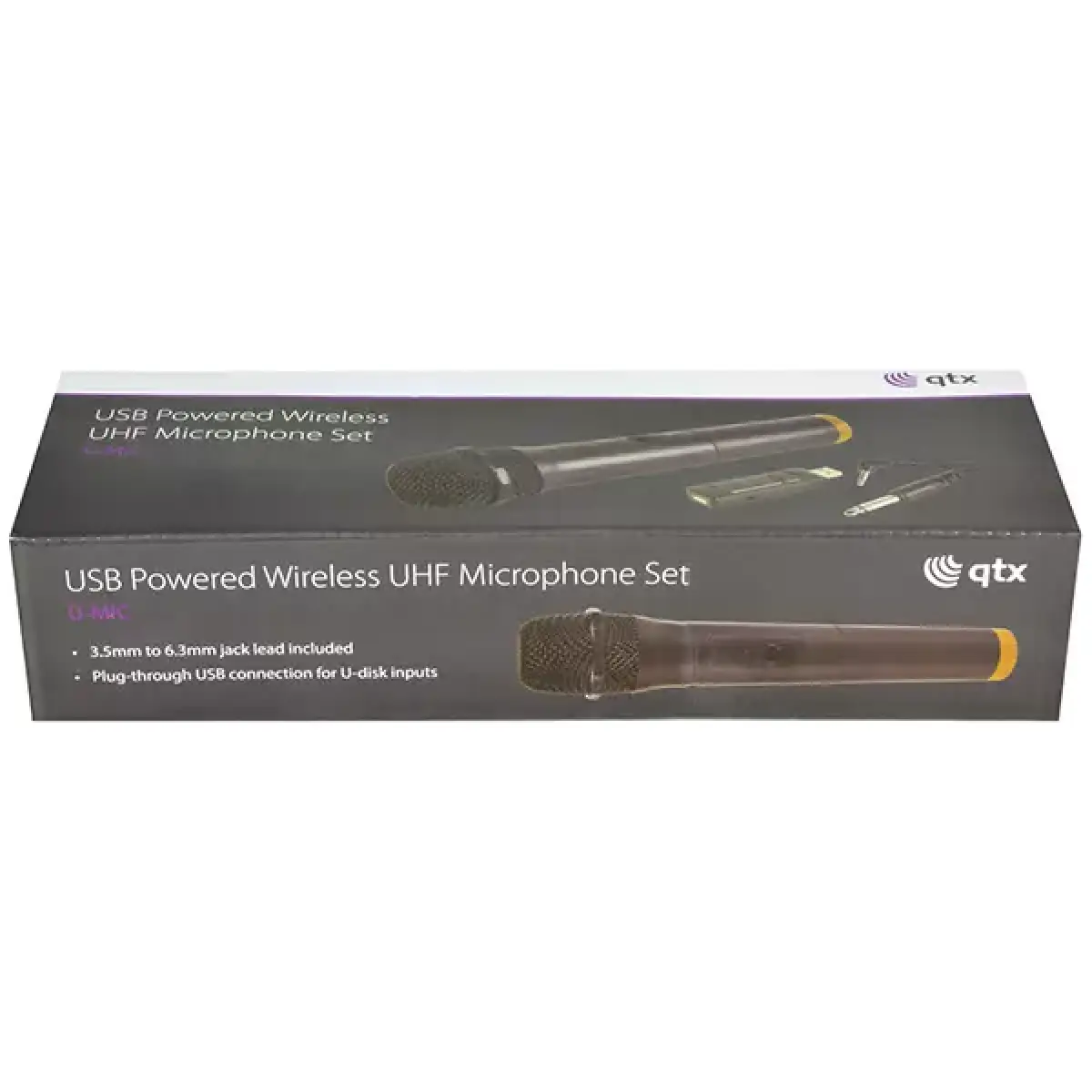 Qtx U - Mic - 864.8 Handheld Microphone Uhf 864.8MHZ - Image 6