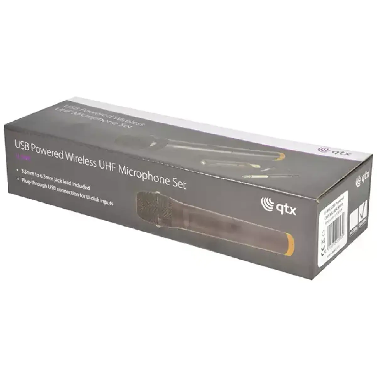 Qtx U - Mic - 864.8 Handheld Microphone Uhf 864.8MHZ - Image 7