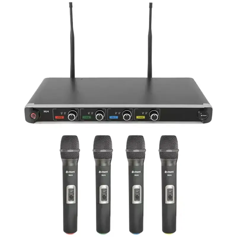 Chord NU4 - H Quad Handheld Microphone Uhf