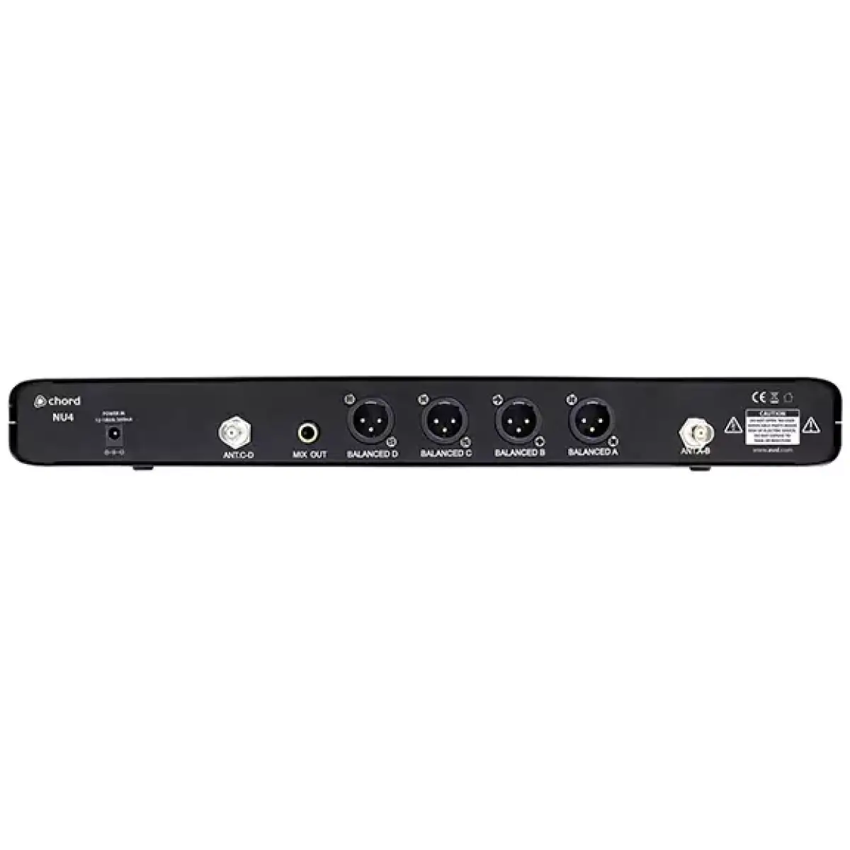 Chord NU4 - H Quad Handheld Microphone Uhf - Image 7
