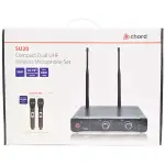 Chord SU20 - H - Rg Dual Handheld Microphone Uhf 863.42+864.3MHZ - Image 5