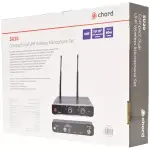 Chord SU20 - B - By Dual Lapel Microphone Uhf 864.8+863.1MHZ - Image 9
