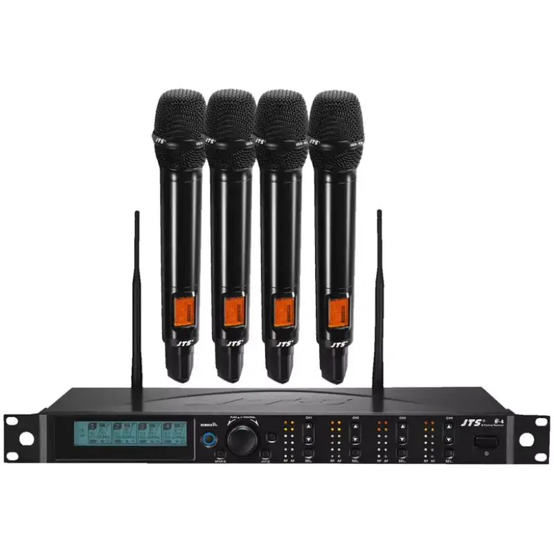 Jts R - 4/JSS - 4B X4 QUAD HANDHELD MICROPHONE DIVERSITY UHF 614 - 650 MHZ
