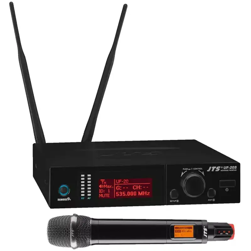 Jts Uf - 20S/JSS - 20 Handheld Microphone True Diversity Uhf 624 - 694MHZ