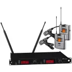 Jts Uf - 20R/UF - 20TB+CM - 501 Dual Lapel Microphone True Diversity Uhf 624 - 694MHZ