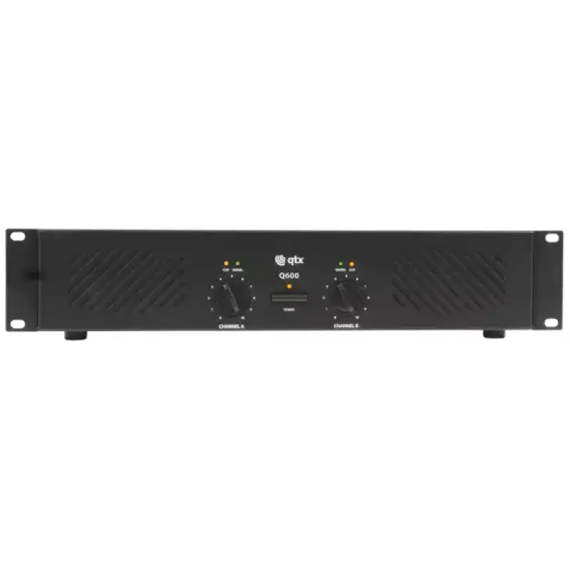 Qtx Q480 2U Power Amplifier 2X 240W