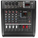 VONYX AM5A POWERED MUSIC MIXER 5 - CH DSP/BT/SD/USB/MP3