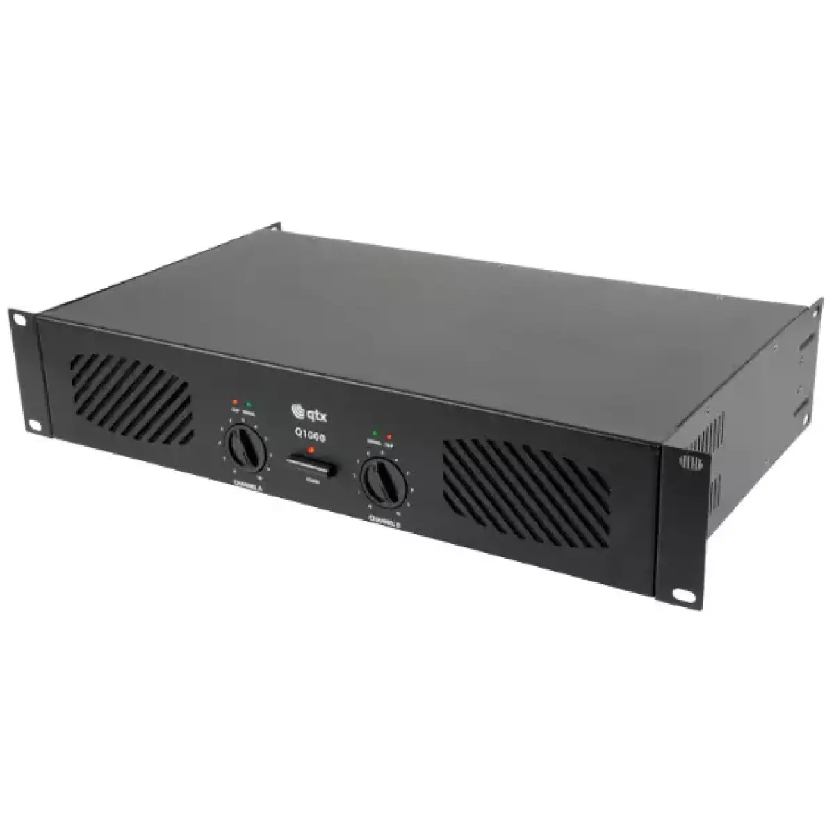 Qtx Q1000 2U Power Amplifier 2X 500W - Image 2