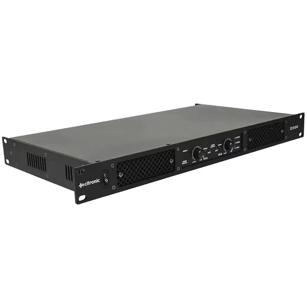 Citronic D300 1U Power Amplifier 2X 150W - Image 3