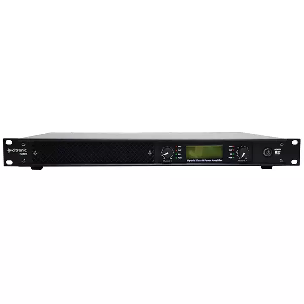 172124CT_1 Citronic H2400 1U Power Amplifier 2X 1200W - Image 1