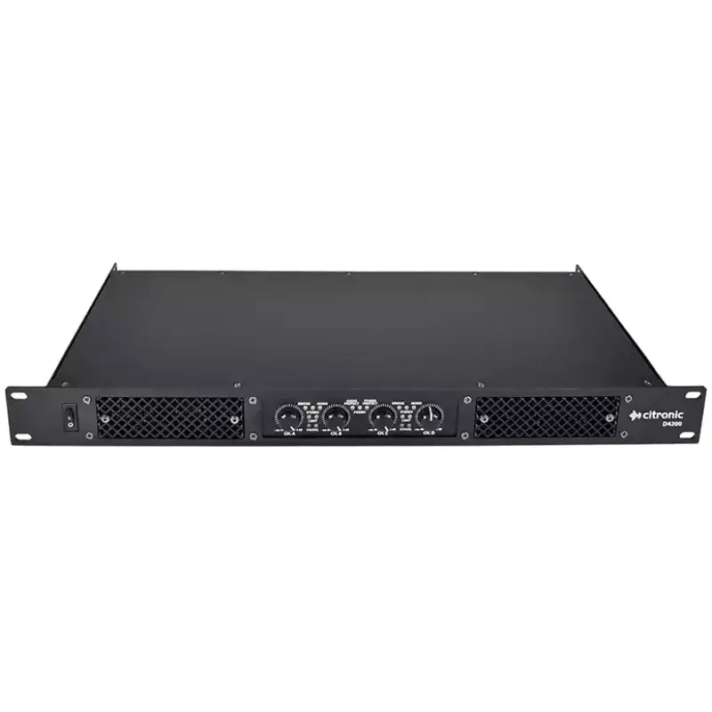 Citronic D4200 1U Power Amplifier 4X 200W