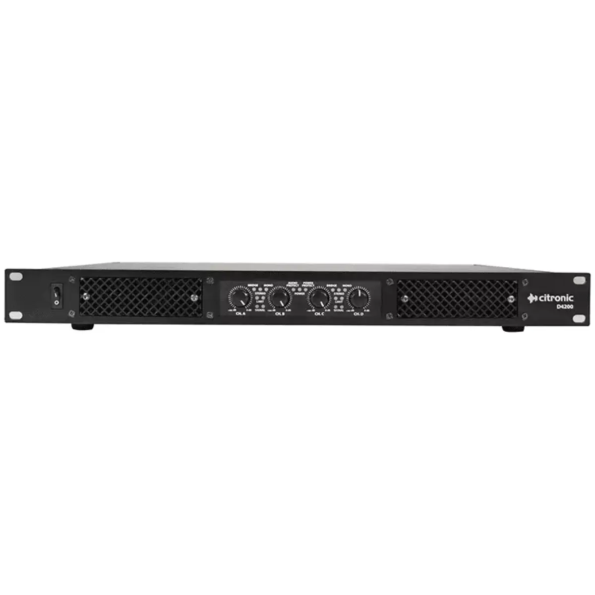 Citronic D4200 1U Power Amplifier 4X 200W - Image 3