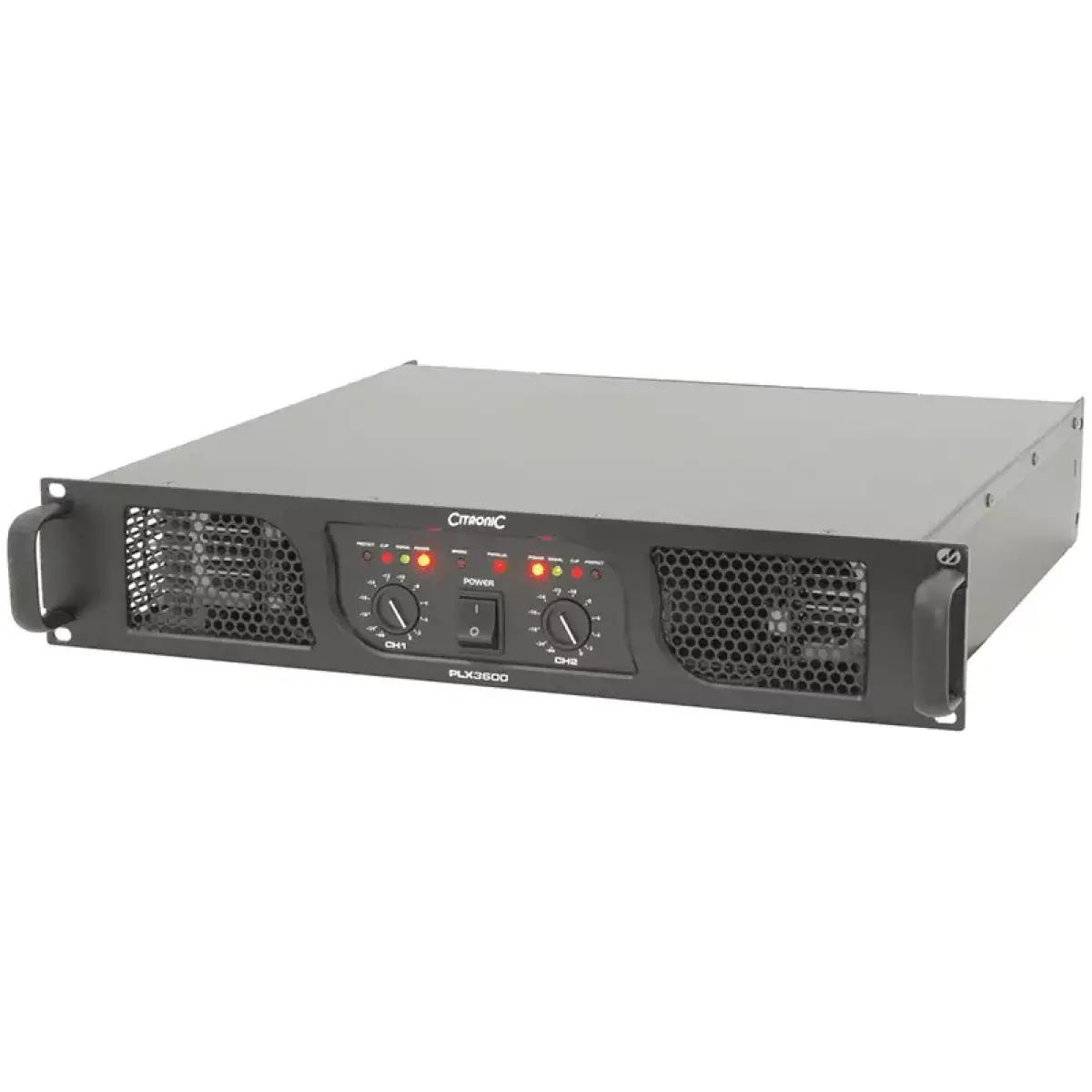 CITRONIC PLX3600 2U POWER AMPLIFIER 2X 1800W - Image 2